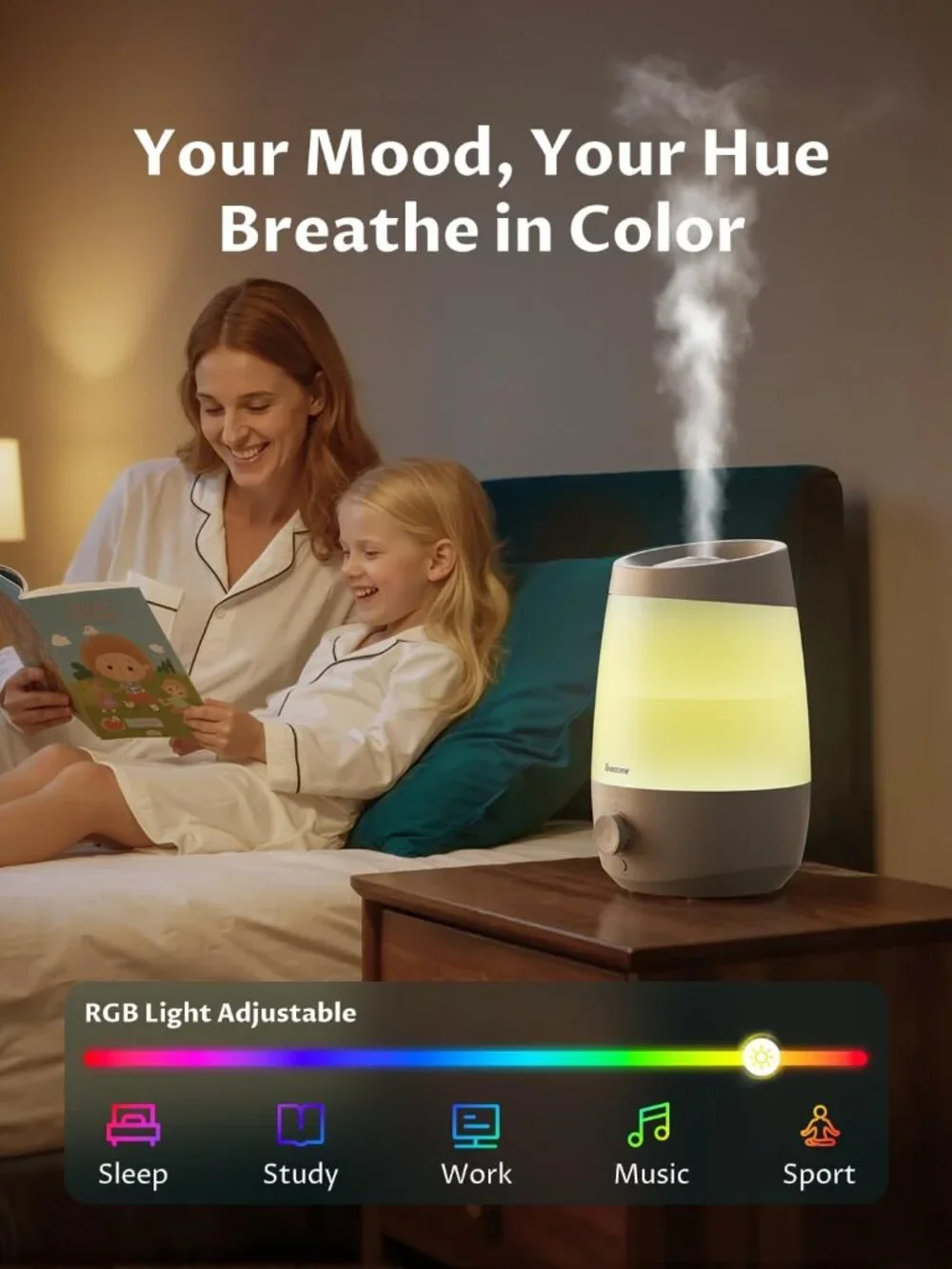 New 2.5L Humidifiers for home
